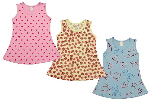 Image of Clothe Funn Newborn Baby Girl Dress (Pack of 2)