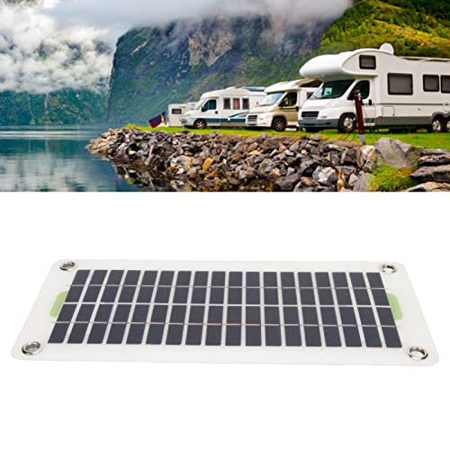 Panel solar impermeable 30W con dos salidas USB y doble voltaje 7