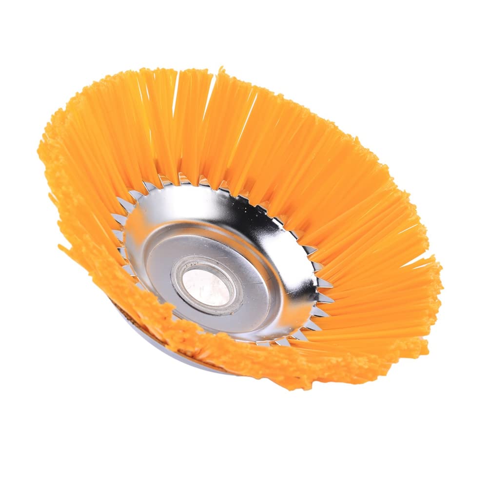 2X Brosse en Nylon Tondeuse Universelle Brosse Tête Coupeur Outils de Jardin Durables Diamètre Extérieur 200 mm