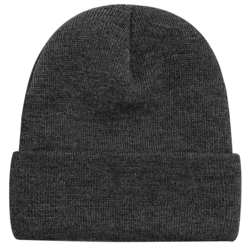 Image of ZOORON Beanie for Men Women Warm Winter Hat Unisex Soft Knit Cuffed Beanie | Skull Cap, Secure fit, Suits Daily Wear, Windproof, Essential Gear for Winter Jogging & Outdoor Sports