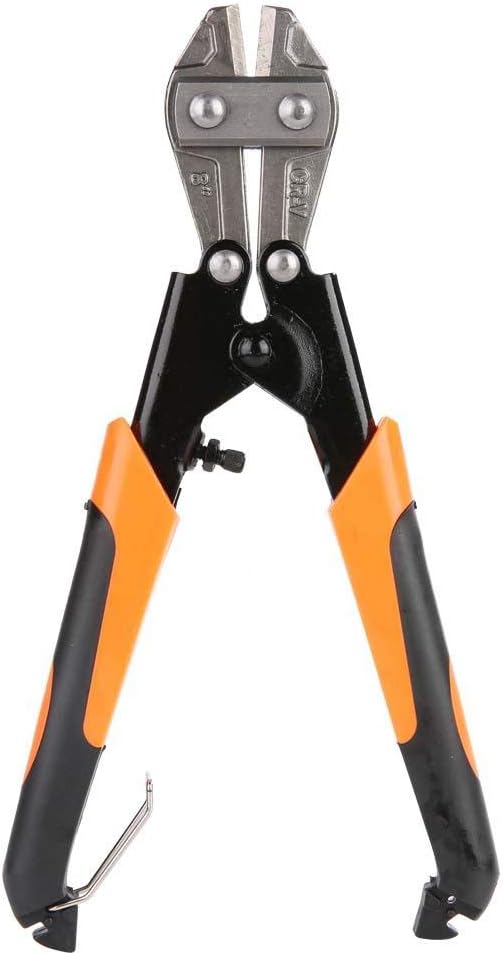 Mini-Bolt Cutter, 8inch Heavy duty Mini-Bolt Cutters Wire Cable Cutter Pliers Shear Cutting Tool,for Cutting Bolts, Chain, Threaded Rod, Wire and etc.