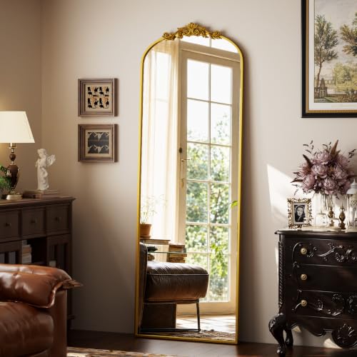 Easly Gold Arch Full Length Mirror