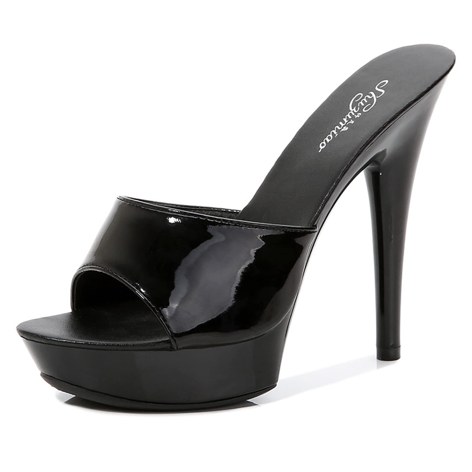 Sandalias para Mujer 13 cm / 5.11 en Tacones Altos Sexy Striptease Stage Performance Pole Dance Tacones Altos Tacones Nightclub Party Dance Party Plataforma