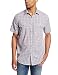 Axist Men's Short Sleeve Small Check Woven Shirt