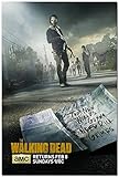 makeuseof New The Walking Dead Season 5 TV Series Art Silk Poster Bedroom Room Decor 24x36inch(60x90cm)