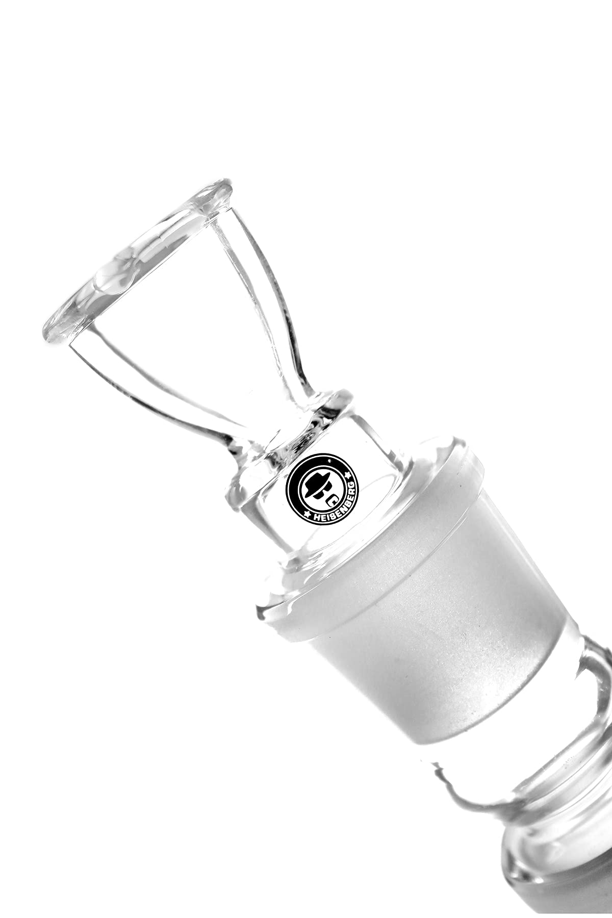 Heisenberg Bulbulator Glasbong mit Doppel Dome Perc NS29 48cm Wandstärke 5mm 29,2er Schliff