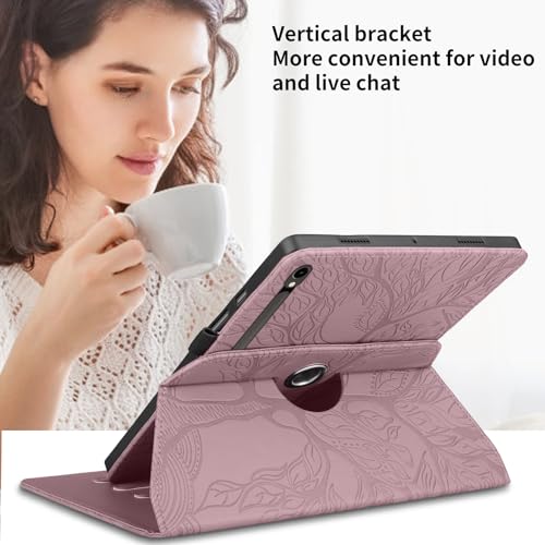 Funda de piel PU para Samsung Galaxy Tab S10 FE+ con interior de microfibra suave 2