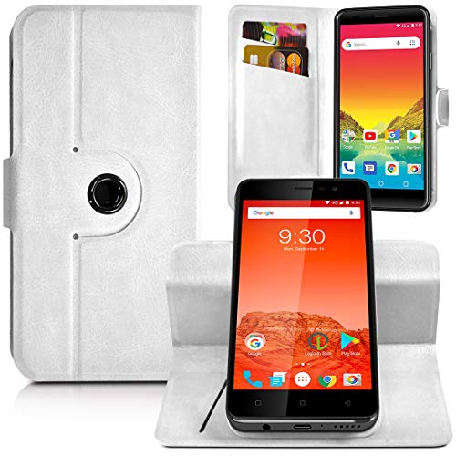 Etui de Protection Universel Support 360° S (A) Blanc pour Samsung Galaxy Ace 3 S7275