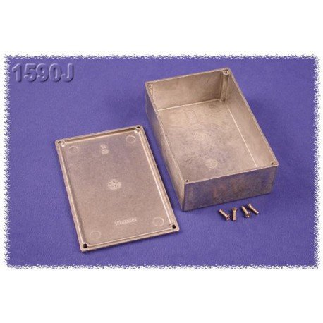 Hammond BOX, DIECAST 145X95X49 | Contenitori in metallo / 19" rastrelliere, 1 X QTY - 1590J