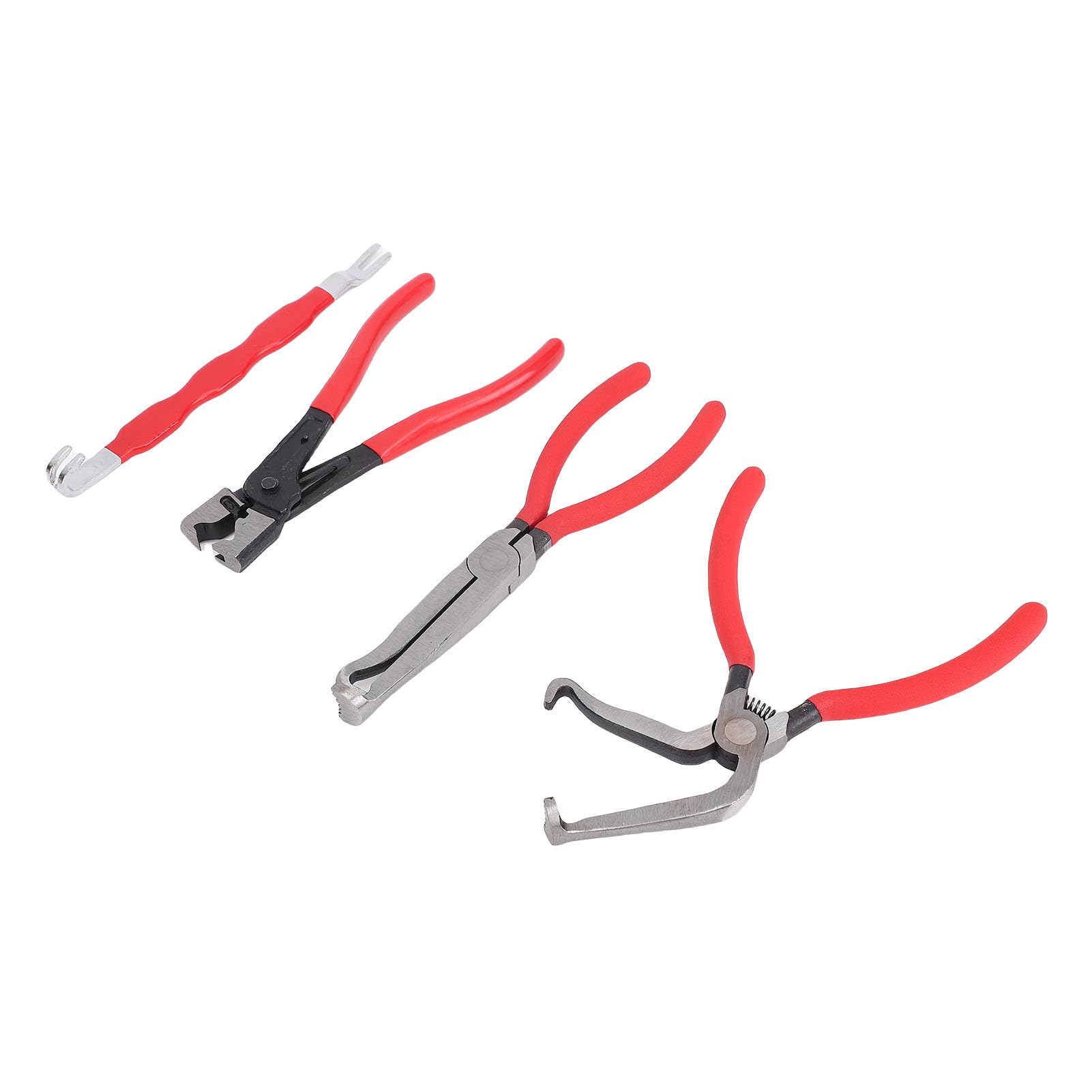 aqxreight Pinces de déconnexion électrique, Kit automobile universel, outil de séparation de connecteur automobile, pince de serrage de pantalon 4 pièces