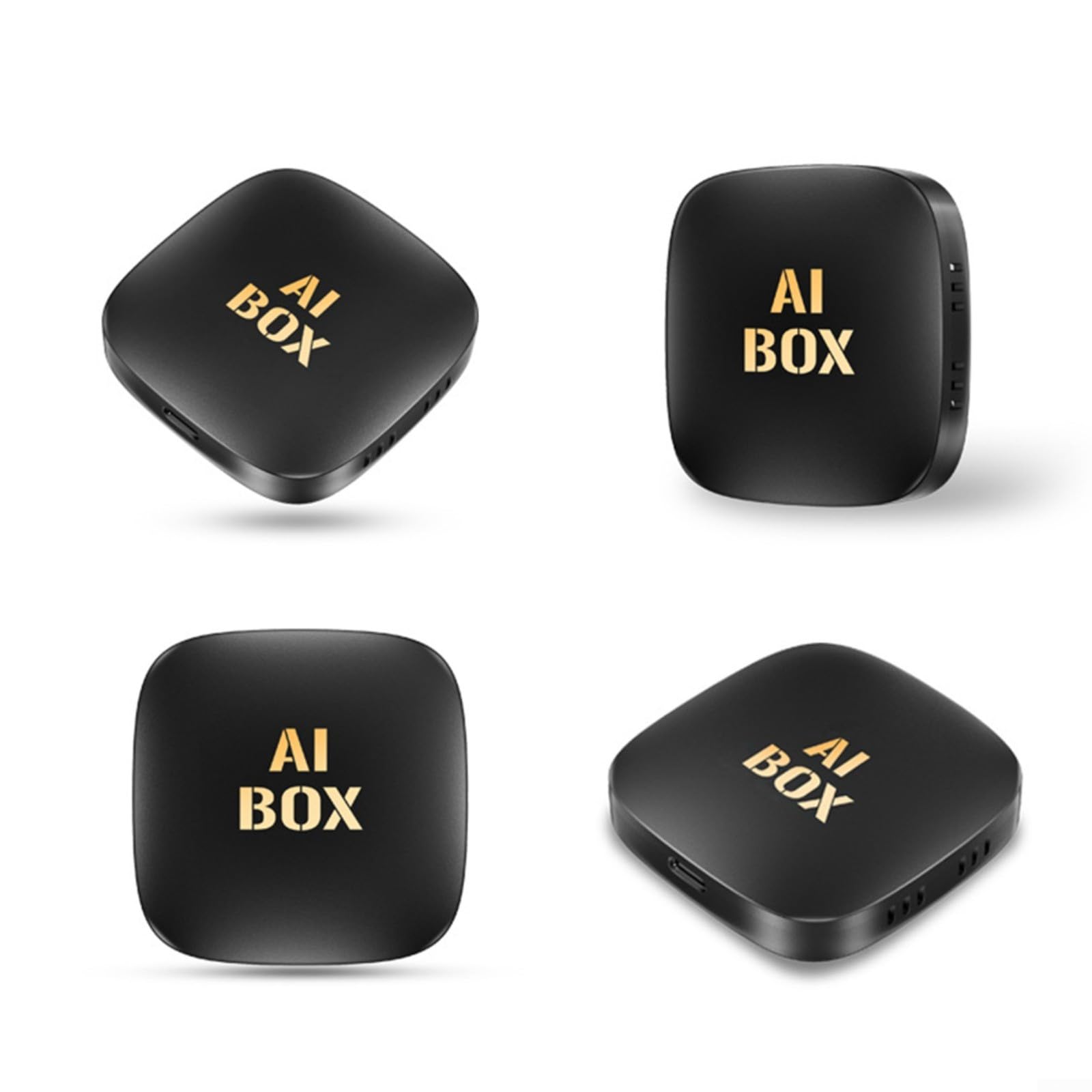 2+16G AI Box Wireless, Per CarPlay A Per Android 13 Adattatore Dongle Per Auto Con Cablato Per CarPlay Mirror Link BT 5.0 Nero