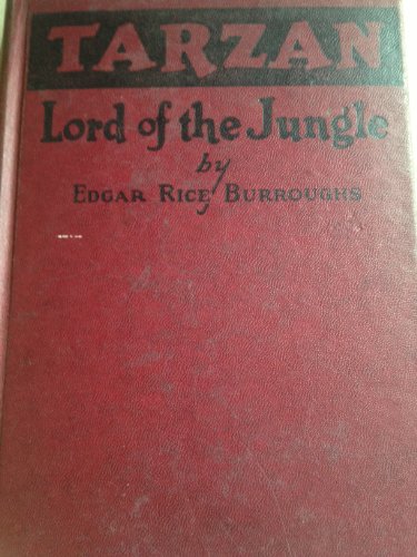 Tarzan Lord of the Jungle [Unknown] B002ND5WDW Book Cover