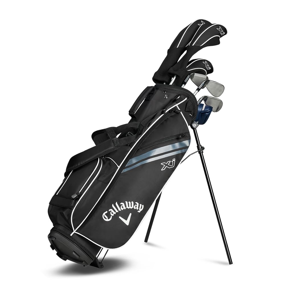 Callaway Golf XJ-​3 Junior Package Juego de golf, 8 piezas, negro, mano derecha