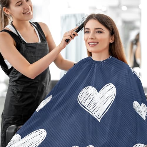 Capa para cortar cabello impermeable con cierre ajustable miniatura 7