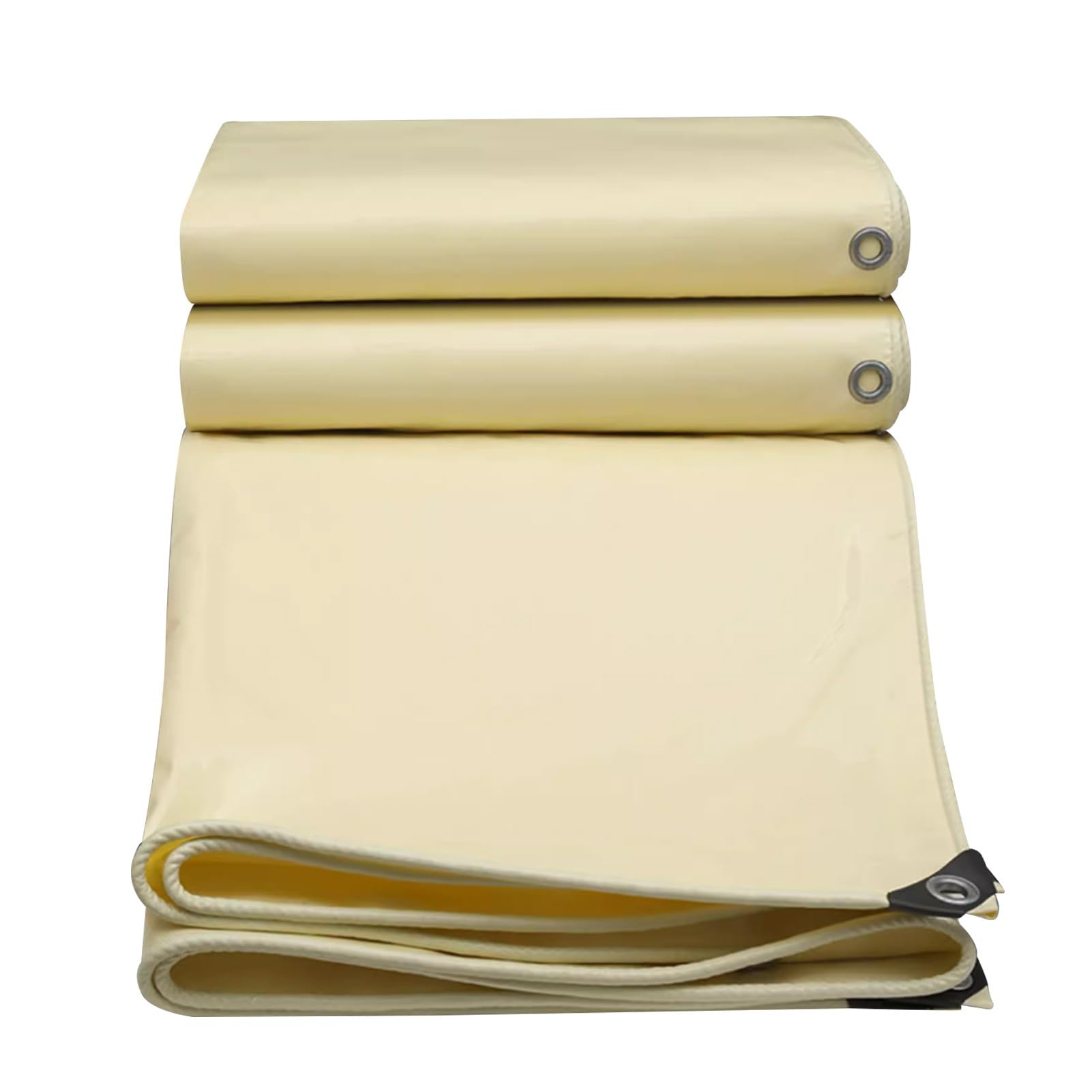Telo impermeabile grande in PVC resistente 500 g/m² 1x1,5 m 1,2x1,5 m 1,8x2,4 m 2x3 m 3x4 m Telo di fondo pieghevole adatto per campeggio, tenda, barca, camper(4x4m)
