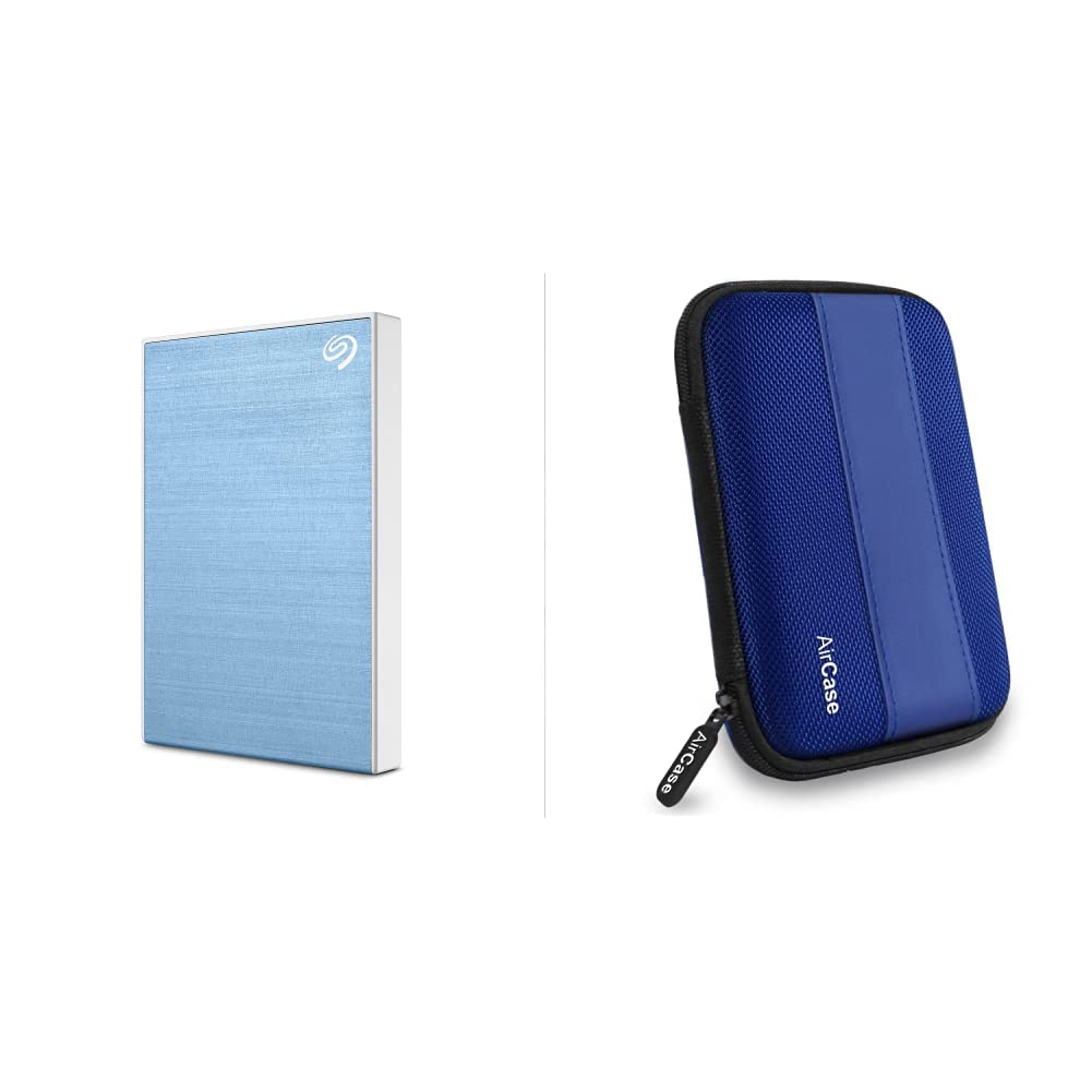 Seagate External Hard Disk + Hard Disk Case