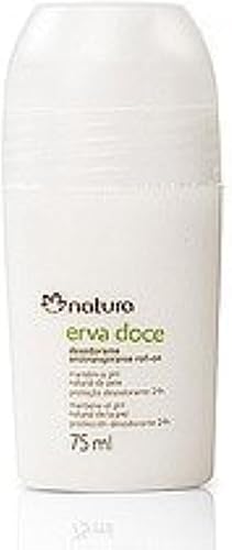 Natura Erva Doce - Desodorante Antitranspirante Roll-On 70 Ml - Colección Hinojo Antitranspirante y Desodorante Roll-on 2.36 Fl Oz