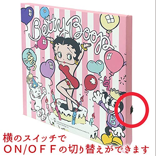 H73 ベティ・ブープ LEDライト サーフ インテリア 壁掛け 間接照明 楽天市場】ベティ・ブープ LEDライト インテリア Betty Boop