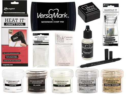 How do you use embossing powder