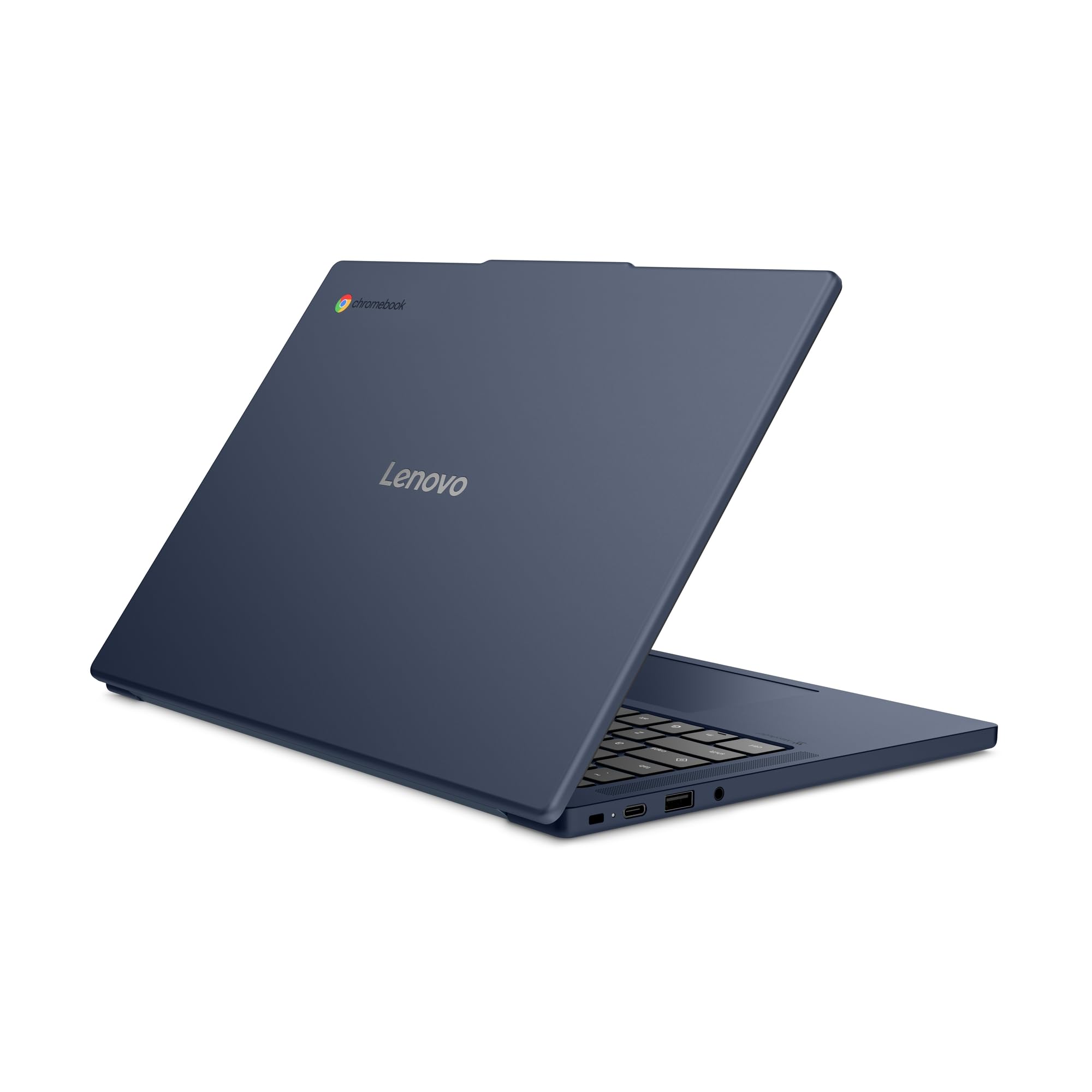 Lenovo Chromebook m Laptop | 14" WUXGA Touch Display | MediaTek Kompanio 540 | 8GB RAM | 128GB SSD | ARM Mali-G57 MC3 Grafik | ChromeOS | QWERTZ | exkl. Farbe in Cosmic blau | 3 Monate Premium Care