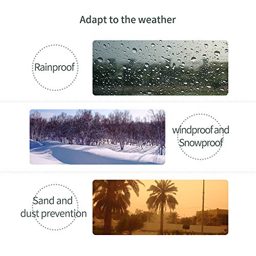 Double Stroller Rain Cover Universal, Baby Stroller Accessories, Twin Baby Travel Weather Shield, Windproof Waterproof, Protect from Dust Snow