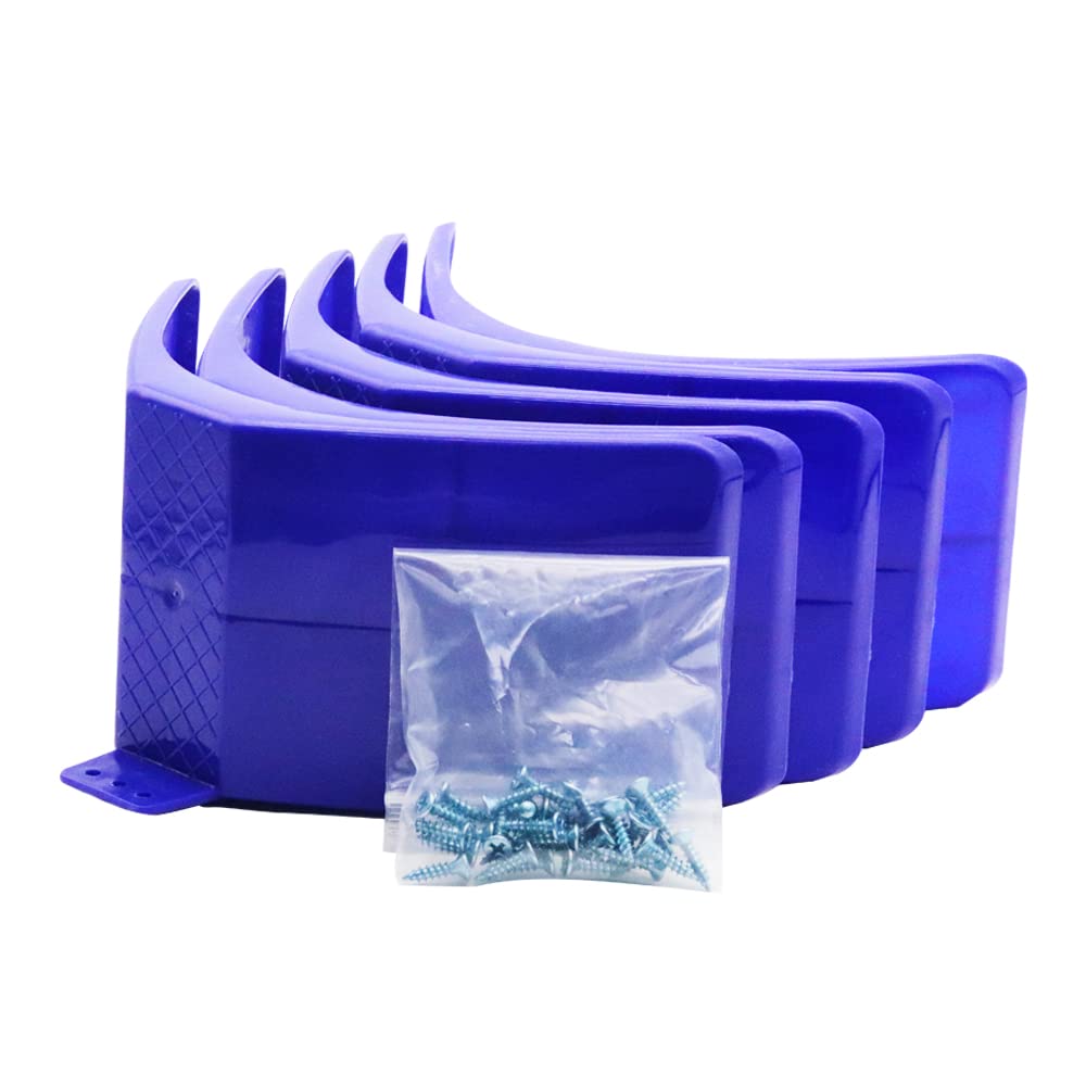 Piccioni Supporto con viti 10set di posatoi per uccelli in plastica per colomba e altri uccelli
