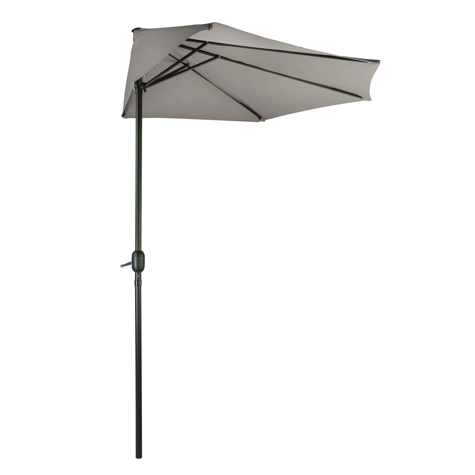 DEMA La Spécia Parasol półokrągły Szary