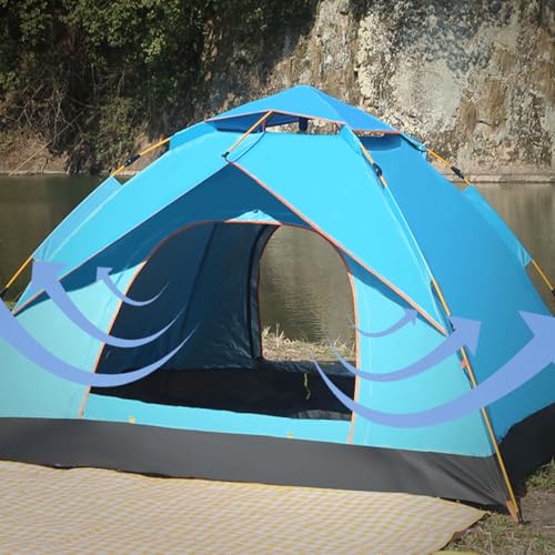 Carpa para camping fácil instalación color pequeño verde miniatura 6