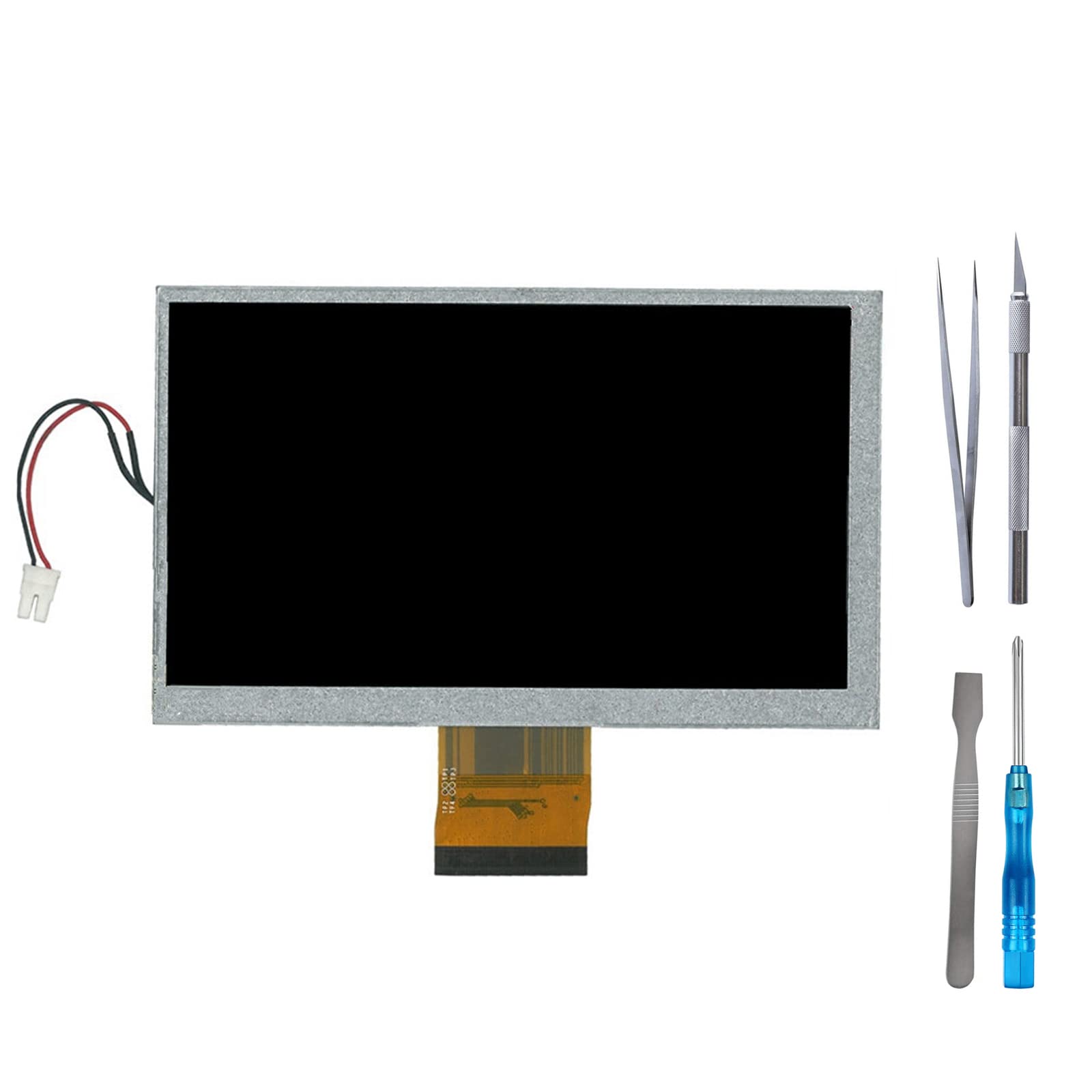JayTong LCD Display for TM060RDH01 6 inch 800×480 LCD Screen Module Replacement with Tools