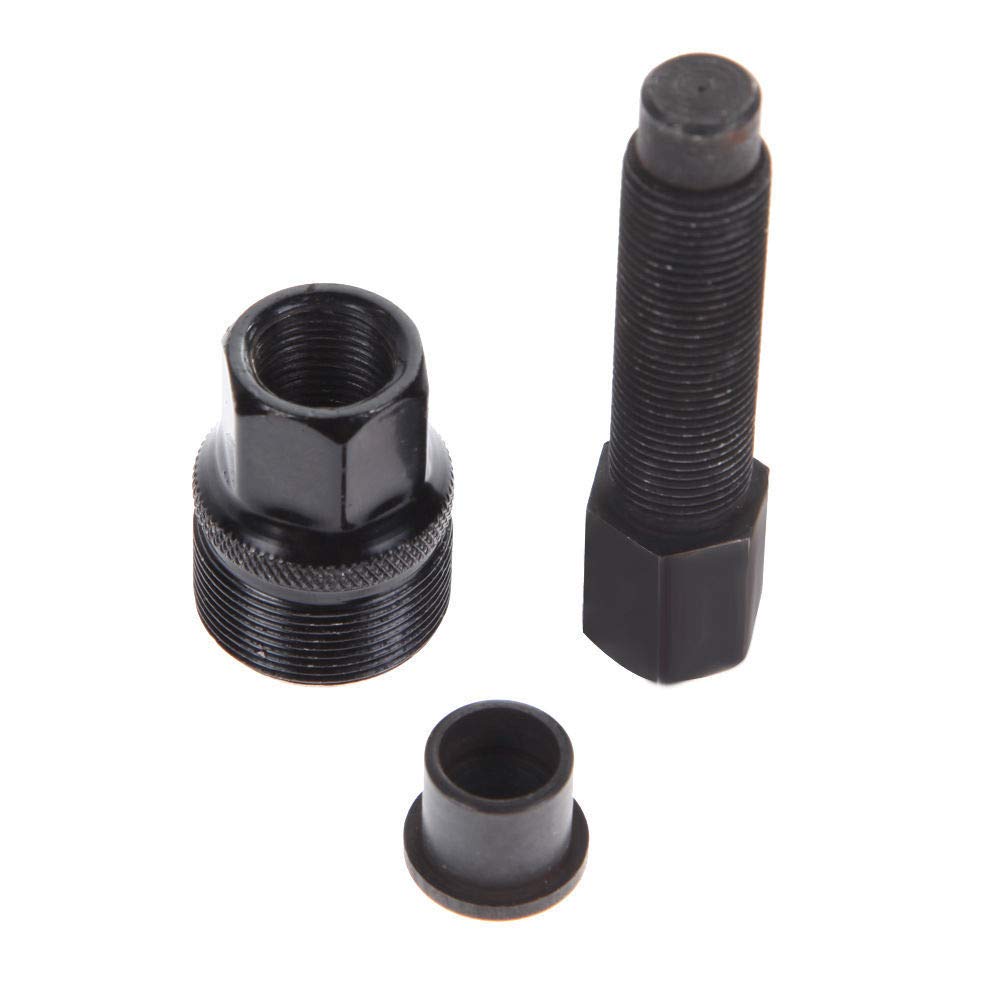 Removedor De Bielas De Bicicleta Extractor De Bielas De La Polea Del Soporte Inferior Herramienta De Mantenimiento De La Bicicleta Para Ciclo De Ciclismo, Bicicletas De Carretera,negro