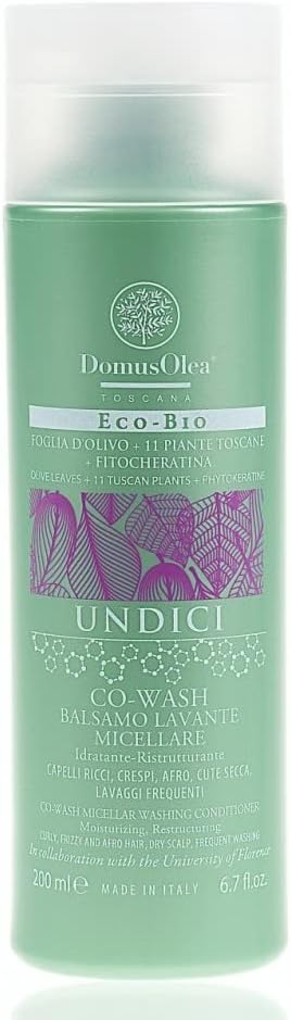 DOMUS OLEA TOSCANA CO-WASH MICELLARE WASHING BALM 200 ML CURLY HAIR, CREPE, Afro, Dry Hair, frequent washes