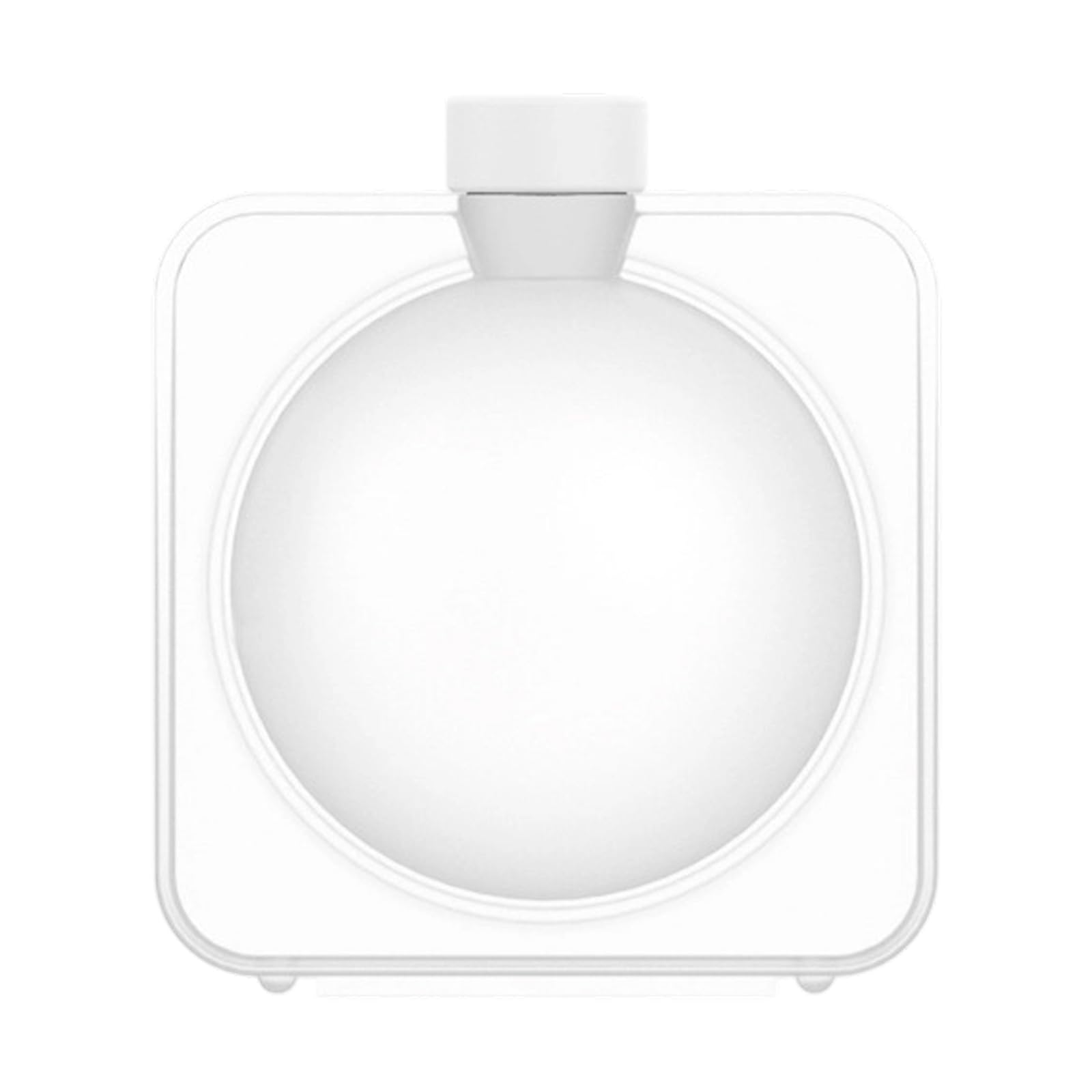 WEILWH Home Beverage Ice Sphere Mold Silicone Light Bulb Iced Ball Maker, Round Drink Ice Mold with Easy Release Design Light Bulb Sphere Silicone Ball Maker Round Drink Single Cavity Home Beverage