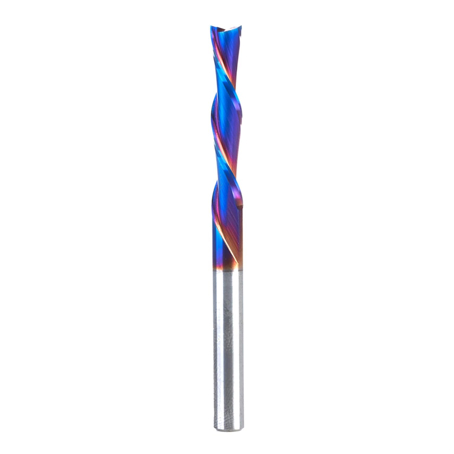 Amana Tool 46503-K SC Spektra Extreme Tool Life Coated Spiral Plunge 1/4 Dia x 1-3/8 CH x 1/4 SHK 3-1/8 Inch Long Down-Cut Router Bit