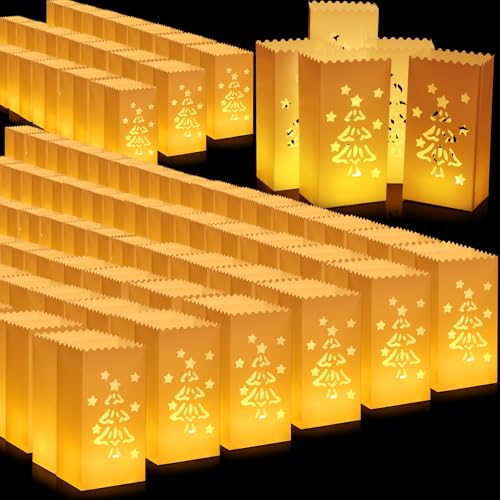 Lanternes étanches réutilisables Vercraft lot de 50 lampions blancs mariage et Noël