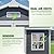 Jaxilyn 6x6 Resin Outdoor Storage Shed Kit Plastic Sheds Perfect to Store Patio Furniture, Garden Tools Bike Accessories, Beach Chairs and Lawn Mower, Grey & White