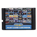 112イン1ゲームカートリッジメガドライブジェネシスゲームカートリッジ、16ビットゲームカートリッジ、およびNCの場合