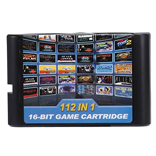 Cartucho de 112 en 1 Cartucho de de 16 para Megadrive Cartucho de para y NTSC