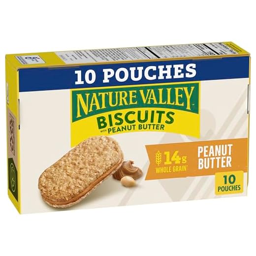 Nature Valley Biscuit Sandwiches, Peanut Butter, 1.35 oz, 10 ct