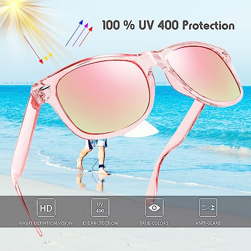 Pibupibu 10/20 Pack Neon Party Sunglasses Bulk,Wholesale Retro 80s Colorful Mirrrored Lens Sunglasses Party Favors4