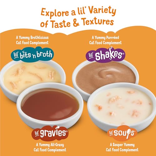 Friskies Purina Natural, Grain Free Wet Cat Food Lickable Cat Treats, Lil' Soups Flaked Chicken - image 9