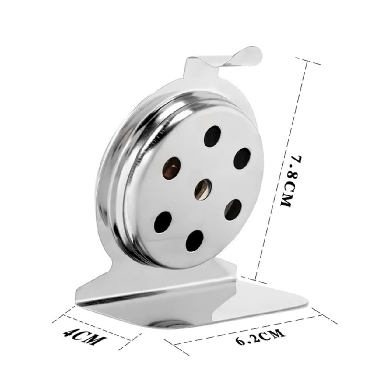 KICHOUSE Indoor Thermometer BBQ Thermometer Stainless Steel Material Perfect for Home Outdoor Use