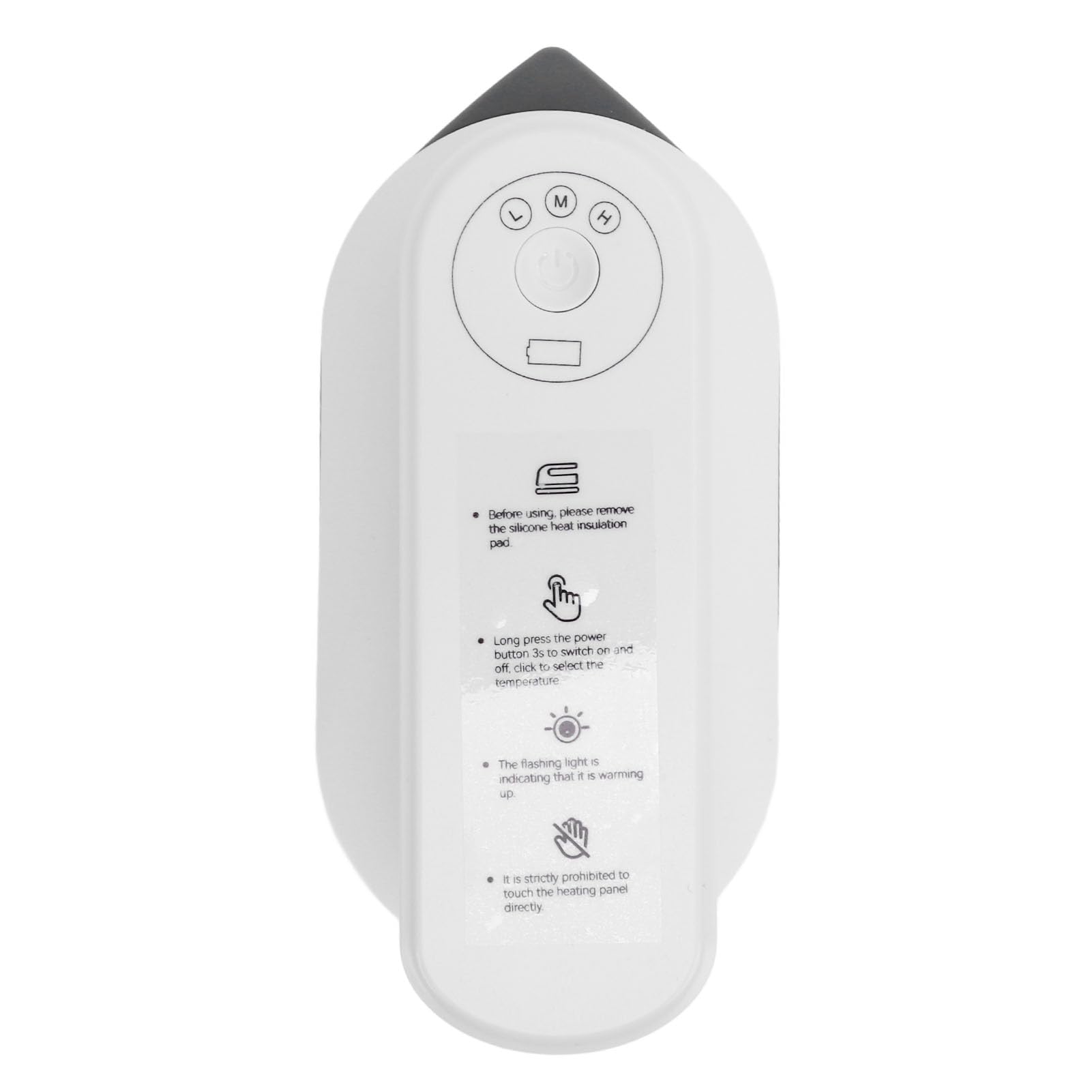 Máquina de Planchar Eléctrica de Mano, Plancha con 3 Ajustes de Temperatura, Calentamiento Rápido en 30 Segundos, Plancha Inalámbrica Portátil con Batería de 5000 MAh, Ideal para el Hogar,