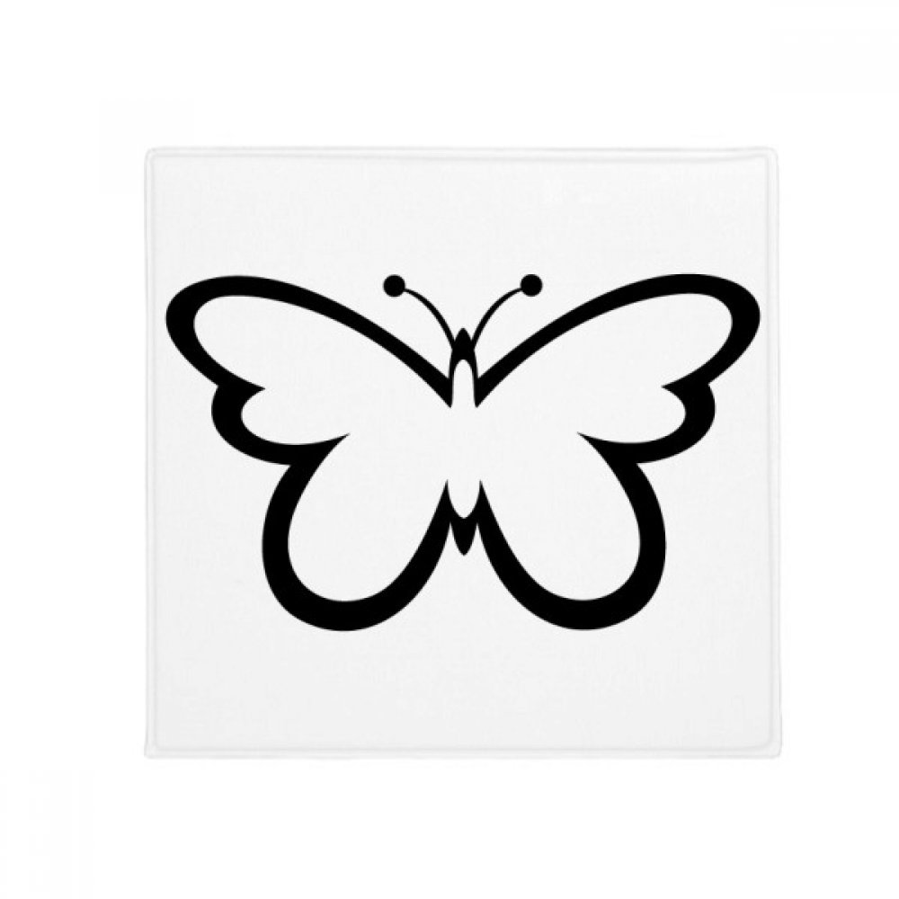 Tapis antidérapant papillon noir pour éviter les glissades dans la cuisine