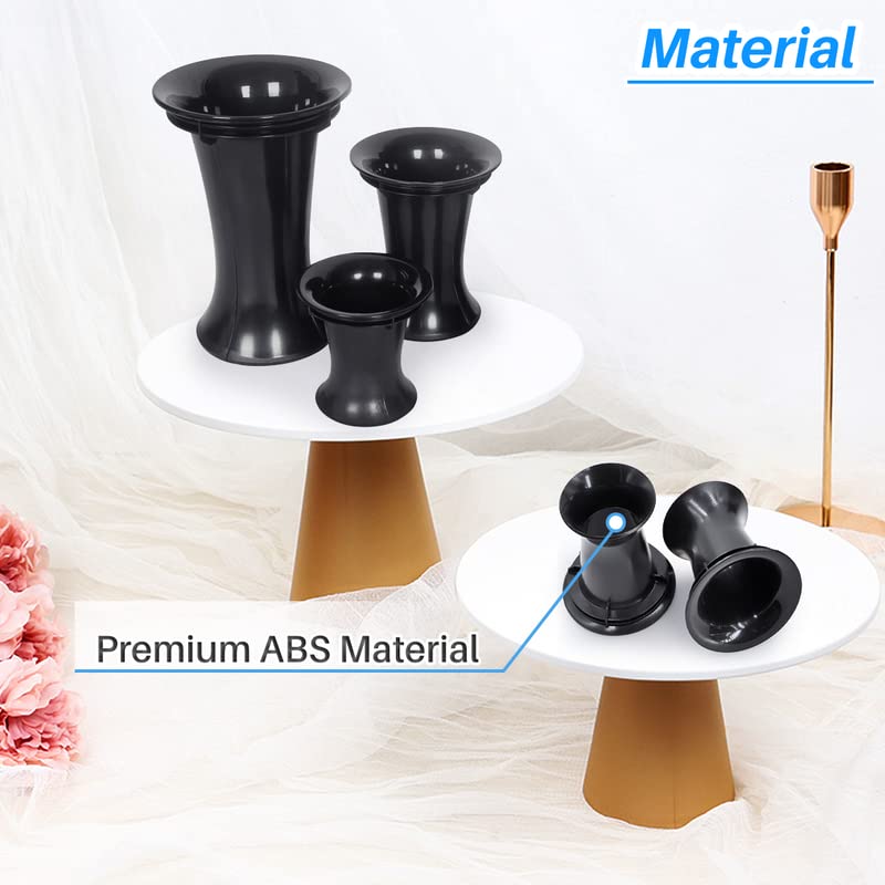 Kalevel 2 Pcs 3 Inch Speaker Port Tube Subwoofer Box Port Tube Bass Reflex Speaker Cabinet Port Tube Accessories Parts Replacement Vent for Car