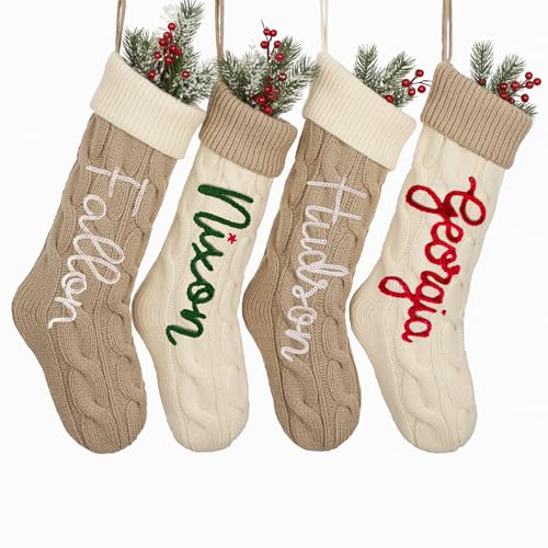 Grewear Personalized Christmas Stocking Hand...