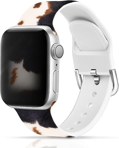 Miniatura 9 de Correa de reloj compatible con Apple Watch de 1.496 in, 1.575 in, 1.614 in, 1.654 in, 1.732 in, 1.772 in, correa de repuesto con cierre clásico para