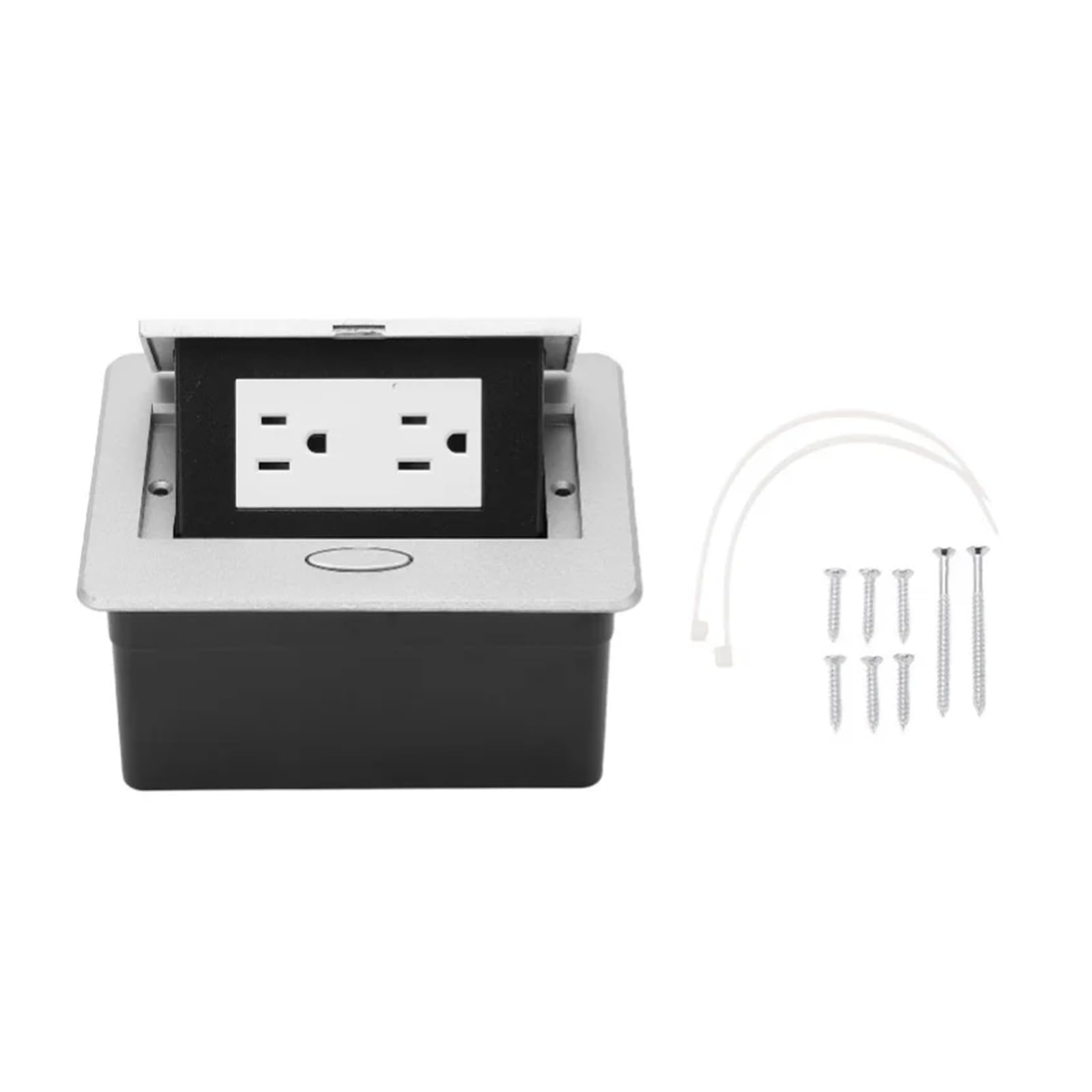 Prise de bureau, multiprise dissimulée, boîte connexion Table, 2 prises