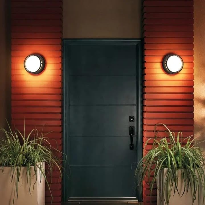 Image of blissbells Outdoor 10W LED Wall Lamp Waterproof Exterior Wall Light for Balcony, Gate, Porch, Entrance & Terrace | Modern Decorative Wall Mounted Light for Home Outdoor Use