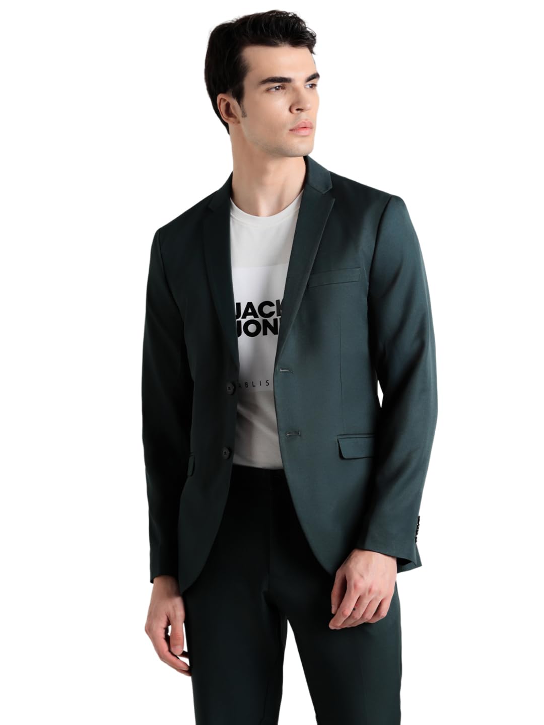 Single-Breasted Slim Fit Blazer