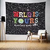 JECDEICY Funny tapestry Starry Sky Rap Tapestry Night Stars Tapestry Fantasy Galaxy Artwork for Dorm Living Room Bedroom Home Decor 59.1' x 51.2'